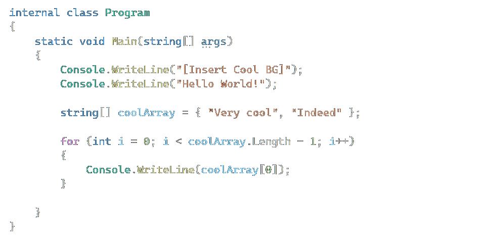 C# Snippet (Decoration)